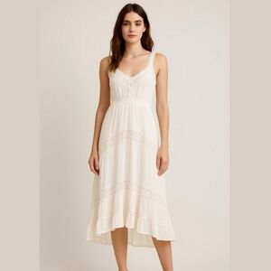 J gee white dress, EUC